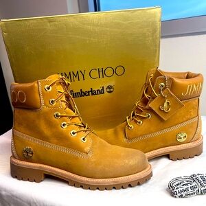 Timberland and Jimmy choo